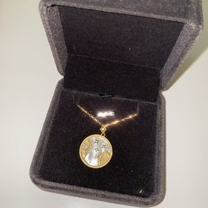 Zodiac sign necklace - pisces